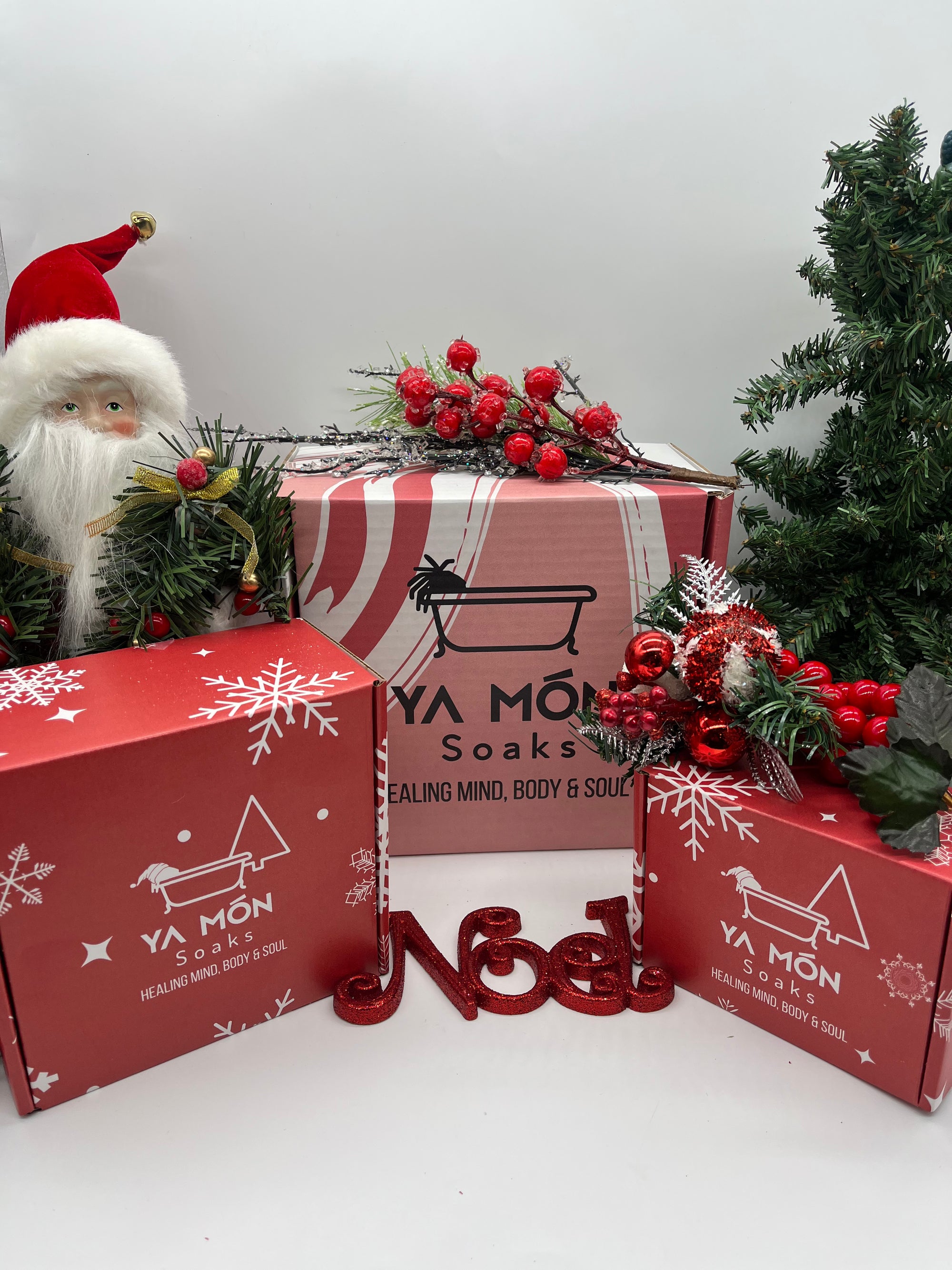 Christmas Gift Boxes All Natural Bath Products