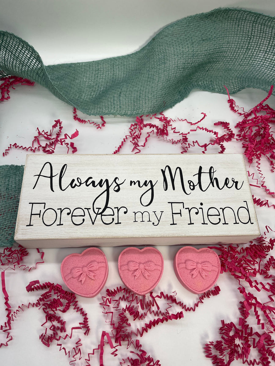 mother's day themed all natural shower steamers