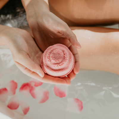Passion Fruit Rose Bath Bomb